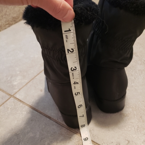 Trotters Black Boots Weatherproof - Picture 3 of 9